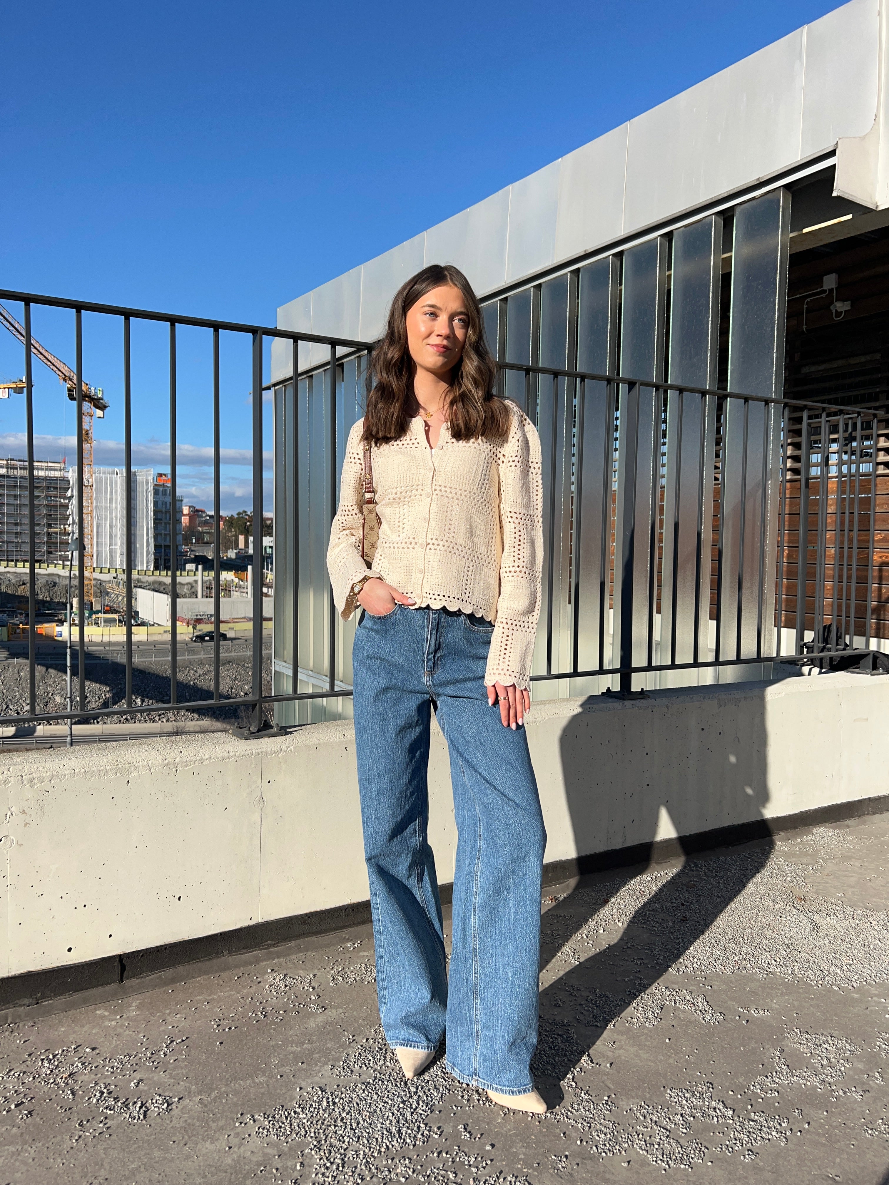 OBJORELLA Pullover - Sandshell